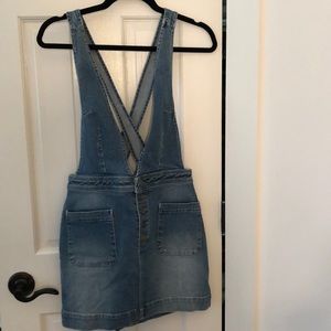 FREE PEOPLE. Denim dress